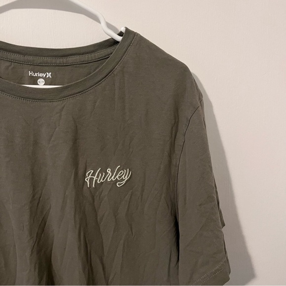 Hurley Welcome to Hurley Paradise Short Sleeve Tee Olive Green Extra Large - Picture 2 of 6